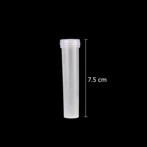 Tube De Nutrition De Fleurs En Plastique Avec Capuchon, Récipient Hydroponique Frais, Tube De Stockage D'eau Florale, 30 Pièces.Yellow - Neuf