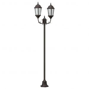 Lumi&egrave;re De Jardin Vintage Design Classique Ext&eacute;rieur 68 X 20 X 235 Cm En Aluminium Bronze Helloshop26 02_0058418 - Neuf