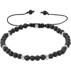 Eryi-Bracelet Pierre Naturelle Femme, Boho Bracelet Pierre Coloré Pour Femme, Bracelet Yoga Perles Femme, 16-24 Cm Bracelet De Surf Pour Femmes, Bijoux Cadeau Pour Femme Fille - Neuf