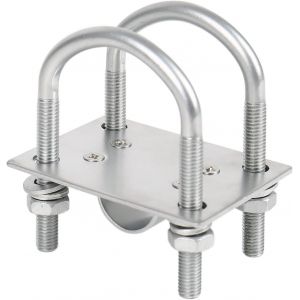 Mât d'antenne de fixation avec boulons en U-Kit de fixation M8-Anti-rouille-Pour antenne Lora,hélium,antenne WiFi,antenne 4G LTE-Antenne TV - Neuf
