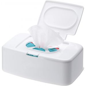 KALANKA-Boîte à lingettes humides, boîte à lingettes humides pour bébé, boîte de rangement de papier toilette, distributeur de mouchoirs, boîte à papier humide - Neuf