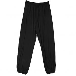 Pantalon De Yoga Pour Femme, Doux Et Respirant, Pour Le Sport, Le Fitness, La Gym, Le Taichi Bloomers (Noir, Taille 2xl) - Neuf