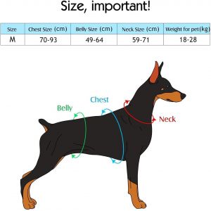Sacoche De Selle Sac À Dos Pour Chien Moyens & Grands,Harnasi Veste Gilet Imperméable Réglable Grande Pour Voyage Randonnée Entraînement Réfléchissant Avec Poignée (Rouge,M (Chien 18kg - 28kg)) - Neuf