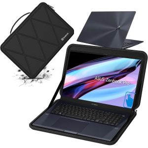 Housse De Protection Rigide En Eva Compatible Avec Asus Zenbook Pro 17 17,3"" (X8316) - Neuf
