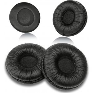 KAL-Coussinets D'Oreille Pour Casque Plantronics Coussinets De Remplacement Compatible Avec Plantronics Hw520 Hw720 Blackwire 3210 3220 3225 3310 3320 3325 Jabra Biz 1500 Pro 920 930 Oreillette (4 Pi - Neuf