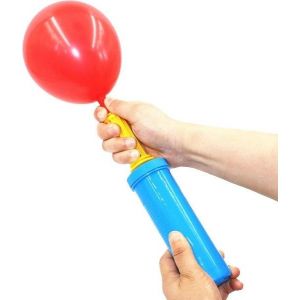 Pompe À Air À Double Action Sans Effort Pour Ballons, Ballons De Yoga, Équipements D'exercice Et Flotteurs De Piscine - Gonflage Rapide, Buse Multi-Ajustement, Parfaite Pour S'amuser ! - Neuf
