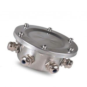 Bo&icirc;tier De Jonction Ext&eacute;rieur En Acier Inoxydable 304, &Eacute;tanche Ip68, Pour Lampes De Piscine Et De Fontaine, Connexion 1 Entr&eacute;e - 2 Sorties - Neuf