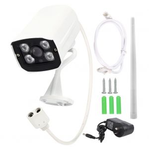 Camera de surveillance exterieure etanche 1080p HD, WIFI, pour telephone portable, AU 100-240 V - Neuf
