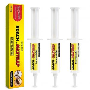 Gel anti-cafards, appat anti-cafards, avec embout piston, pour sol de cuisine, non toxique - Neuf