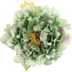 Kalvd-120mm Broches À Fleurs En Tissu Délicat Pour Mariage Sur La Plage Épingles À Revers Faites À La Main Pour Femmes Et Filles Vêtements Accessoires Décoratifs Pour Cheveux Cadeaux - Neuf