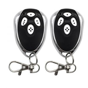 Lot de 2 telecommandes de portail de garage pour moteurs Alutech AT-4 AR-1-500 AN-motors AT-4 ASG1000 AT4 a 433 MHz - Neuf