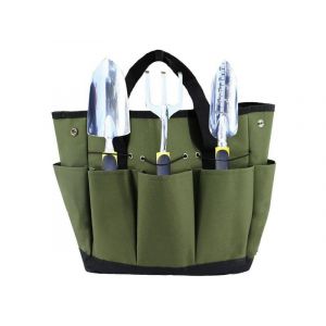 Sac &agrave; outils de jardinage multi-poches - Vert arm&eacute;e - Neuf