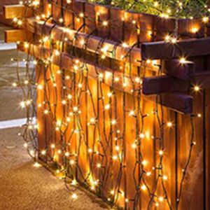 Guirlande Lumineuse Solaire Ext&eacute;rieure De 12 M Avec 100 Led, 8 Modes D'&eacute;clairage Et Panneau Solaire, Id&eacute;ale Pour D&eacute;corer Votre Jardin Ou Votre F&ecirc;te. - Neuf