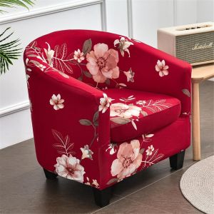 Uaa-2 Pièces Housse De Fauteuil Cabriolet Chesterfield, Extensible Couverture De Fauteuil Housse De Canapé Classique Antidérapant Revêtement De Chaise Protecteur De Fauteuil (Paisley Exotique) - Neuf