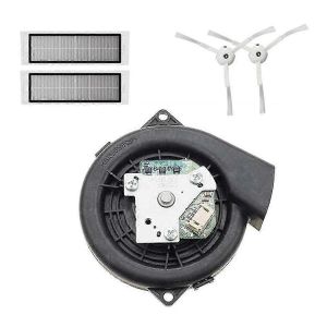 Pour Mi Robot Sdjqr01rr 1s S50 S51 S52 S55 Ventilateur Ventilateur Moteur + Filtre + Brosse Latérale Pièces D'aspirateur - Neuf