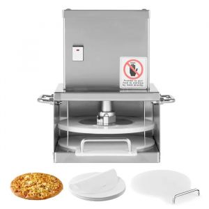 Presse &agrave; P&acirc;tes &Eacute;lectrique-Duoku-avec Plaque de 15 cm-Machine en Acier Inoxydable pour Pizza-100 Feuilles de Papier Cuisson - Neuf