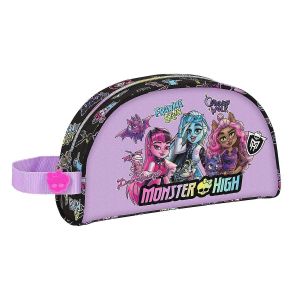 Travel Vanity Case Monster High Creep Black Polyester 300D 26 x 16 x 9 cm - Neuf