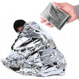 Xl/ 210 Cm X 160 Cm - Couverture De Survie, Isolation Haute Densité - Réutilisable, Imperméable - Couverture De Survie D'urgence - Premiers Secours, Camping Et Randonnée - Neuf