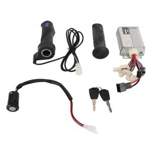 Kit De Contrôleur De Vitesse Brossé 48v 1000w Avec Clé De Verrouillage De Poignée Tournante Pour Vélo Électrique Tricycle - Neuf
