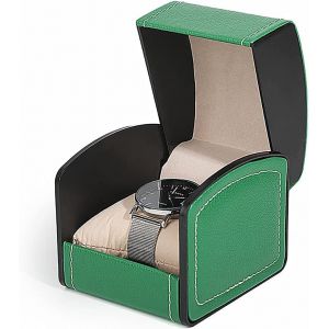 Kal-Boîte À Montres En Cuir, Coffret À Montres,Boîte Antichoc À Montre,Présentoir/Coffret/Boîte De Stockage,Pour Passionné D`Horlogerie - Neuf