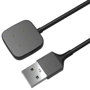 Letnerny-Chargeur Compatible Avec Fitbit Versa 4 / Versa 3 / Sense 2 / Sense - Cable Usb 1 Mètre Remplacement Adaptateur Charge Montre - Neuf