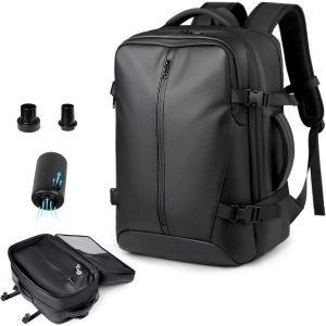 lbgwp60-Sac À Dos Sous Vide, Bagage À Main, Avion, Avec Système De Vide, 45 X 30 X 22 Cm, Pour Femme, Avec Pompe, Étanche, Pour Homme - Neuf