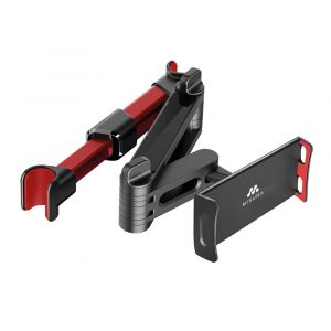 MISURA Support pliable pour tablette et t&eacute;l&eacute;phone portable pour voiture-BLACK/RED - Neuf