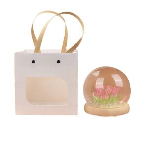 Fleur De Tulipe Artificielle Veilleuse Ornements Lampe De Chevet Bricolage,Rose - Neuf