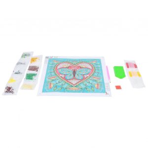 Dessin Au Diamant 5d Point Lumineux Percer Point De Croix Artisanat D&eacute;coration Murale Outil De Fabrication(5dygsmt10 ) - Neuf