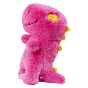 Adorable petite poup&eacute;e dinosaure verte en peluche courte TRex oreiller femelle petite poup&eacute;e diable vert cadeau-rose rouge - Neuf