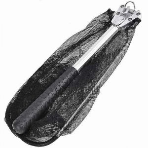 50cm Aluminium Nylon Poignée Filet De Pêche Maille Triangle Portable Extérieur Immergé Filet De Pêche Pliable P - Neuf