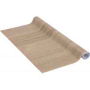 Papier Adhésif | Pin Taupe Aspect Bois Taupe | 45 Cm X 3 M, Épaisseur 95¿ | Film Autocollant Pour Meuble Et Cuisine, Film Décoratif, Papier Peint | Pvc Sans Phtalates | Fabriqué[POU8806998] - Neuf