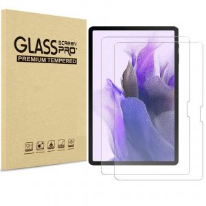 Verre Trempe Pour Samsung Galaxy Tab S8 Plus / Tab S7 Plus / Tab S7 Fe [Pack 2] Film Protection Ecran Resistant [Phonillico] - Neuf