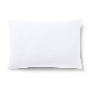 Taie D'oreiller - Pr&eacute;mium - Neige - 50 X 70 Cm - 100% Coton - Certifi&eacute;e Oeko-Tex&reg; - Neuf