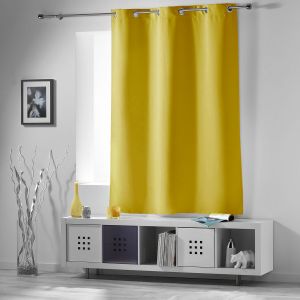 Rideau Court Obscurcissant 90 % Adapt&eacute; Radiateur - Neuf