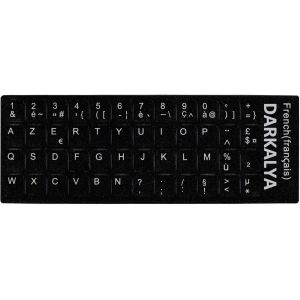 acdsgd-Autocollants Clavier Azerty Fran&ccedil;ais &iquest; Stickers Universels pour Pc, Ordinateur Portable & Macbook &iquest; R&eacute;parez Vos Touches Facilement - Neuf