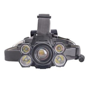 Lampe Frontale Led &Eacute;tanche Rechargeable Par Usb Pour Le Camping, La Randonn&eacute;e Et La P&ecirc;che &iquest; Lumineuse, Polyvalente Et Confortable Avec Plusieurs Modes D'&eacute;clairage - Neuf