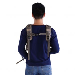 Gilet Tactique Leger Multifonction Avec Poche Pour Jeux De Combat En Plein Air, Kaki - Neuf