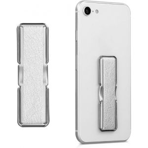 Kal-Support Autoadhésif Pour Smartphone - Accessoire Doigt En Similicuir Pour Téléphone Portable - Sangle Poignée Élastique Dos Smartphone - Neuf