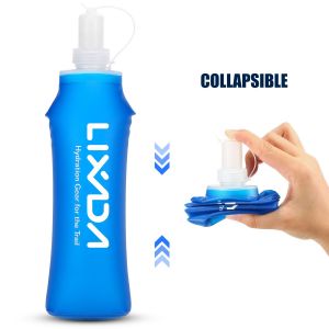 Lixada Bouteille Portable Bouteille D'eau Douce Bouteille D'eau Douce Bouilloire Portable Avec Filtre Pour Camping, Course à Pied Et Autres ActivitéS De Plein Air 500 Ml - Neuf