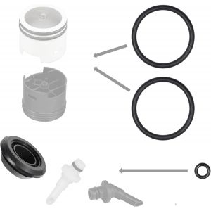 CMWS-Kit de maintenance joint pour Krups EA XP ES & Rowenta pour l'unité de brassage, groupe de brassage, piston presseur, piston de piston - Set 30 - Neuf