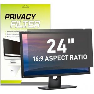 Filtre De Confidentialit&eacute; Pour &Eacute;cran 24'', Film De Confidentialit&eacute; Filtre De Confidentialit&eacute; &Eacute;cran D'Ordinateur Filtre Universel De Protection Des Donn&eacute;es, 531 X 298 Mm (16:9) - Neuf