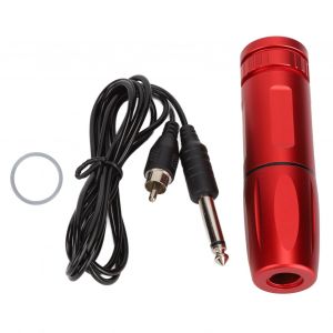 Stylo De Tatouage Rotatif Professionnel En Alliage, Ergonomique, Avec Moteur De Shader Et De Ligne, Pour Tatoueur, Rouge - Neuf