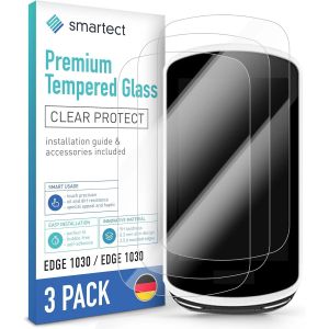 [3 Pieces,Clear] Tempered Glass Screen Protector For Garmin Edge 1030/Edge 1030 Plus,Hd Glass Screen Protector,Anti-Scratch,Bubble-Free,9h Hardness,0.3 Mm,Ultra Transparent,Ultra - Neuf