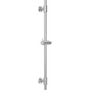 Jgd-Barre De Douche 78 Cm Coulissante Avec Support De Pomme De Douche &Agrave; Main R&eacute;glable Pour Support Mural De Salle De Bain Acier Inoxydable Sus 304 Bross&eacute;e, F209s78-Bs - Neuf