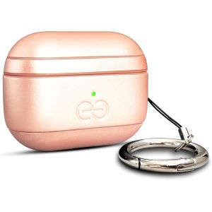 KALANKA-Dreem Om AirPods Pro 2 Housse en Cuir Vegan - Compatible avec Les écouteurs sans Fil Bluetooth Apple pour iPhone - Rose Doré - Neuf