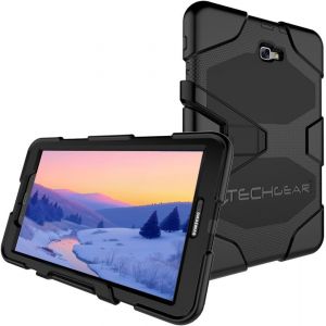 Étui Pour Galaxy Tab A 10.1"" 2016/2018 [Seulement Pour Série Sm-T580] Coque Rigide, Protection Anti-Choc, Support Amovible Compatible Avec Samsung Galaxy Tab A 10.1 2016/2018 -Noir - Neuf