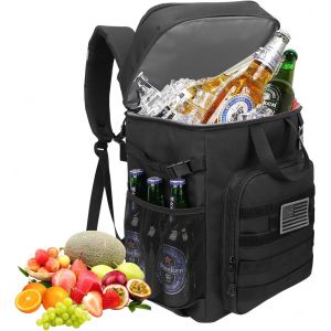 Sac &agrave; Dos Isotherme de 43 l - Sac de Pique-Nique - Sac Isotherme - Grand Sac &agrave; Dos pour Homme et Femme - pour Camping, Plage, ext&eacute;rieur, Voyage, Famille, Pique-Nique, Barbecue - Neuf