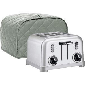 Housse anti - poussi&egrave;re pour grille - pain, grille - pain &agrave; 2 tranches, housse pour petits appareils de cuisine, housse de grille - pain pour la plupart des grille - pain standard - Neuf