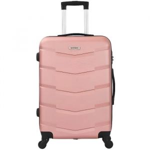 Valise Cabine 4 Roues 45cm ABS Rigide - Wall - SUPERFLY (Rose Gold) - Neuf